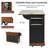 55.5'' Farmhouse Kitchen Island With Drop Leaf, Storage, Power Outlet & Wheels - Ideal For Home, Kitchen & Dining Room?-114193329