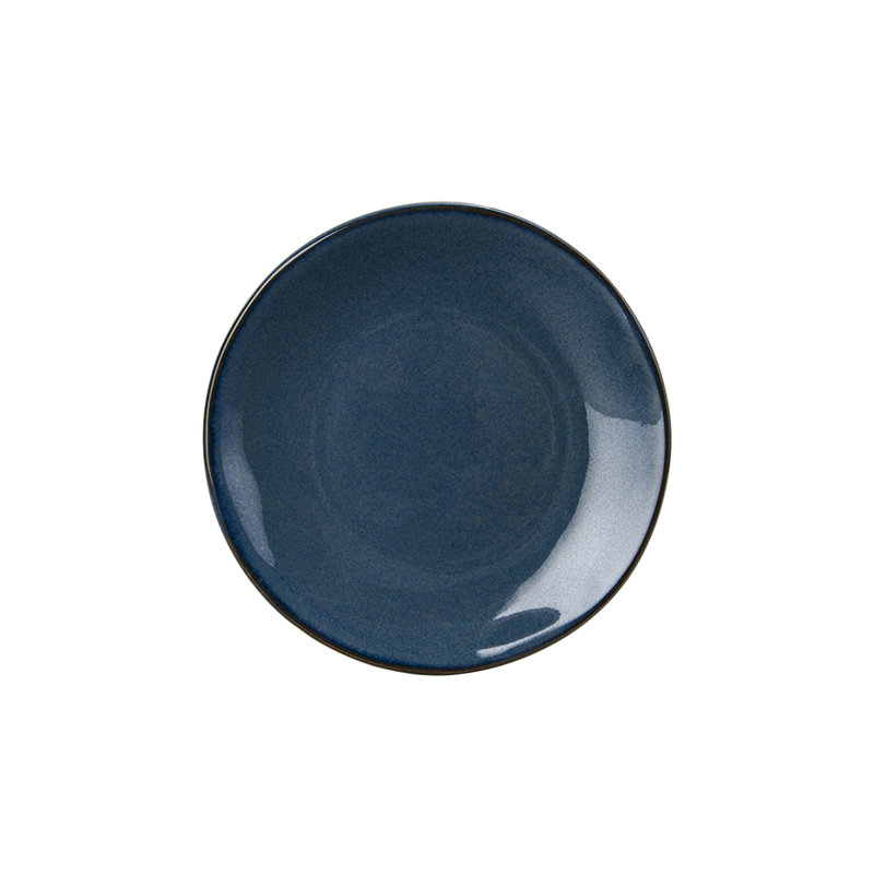 Assiette 7-1 / 4 pouces Artisan, Bleu