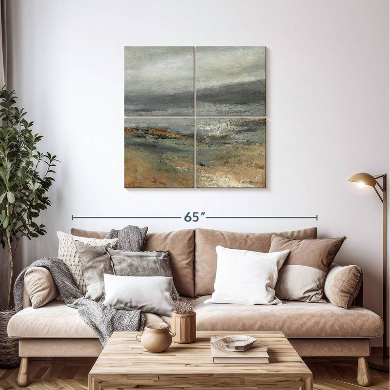 Copper Mountain, 38" H x 38" W