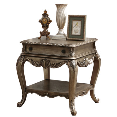 Wonderful Vintage Oak Rectangular Living Room End Table With Protected Box And Shelving Finish Soft Drawer Display Shelf