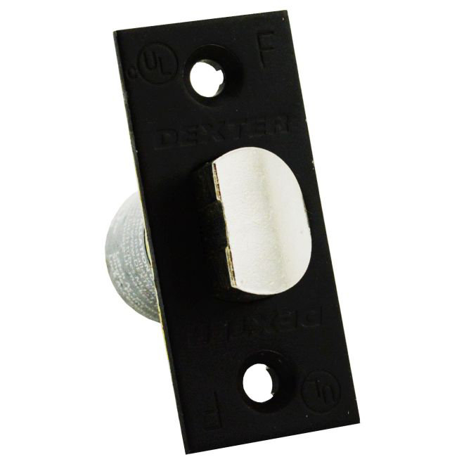 Accessoire de porte, Bronze huilé, H 1,5 po x l 1,5 po x P 2,5 po