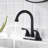 Centerset 2-handle Bathroom Faucet with Drain Assembly-54873413