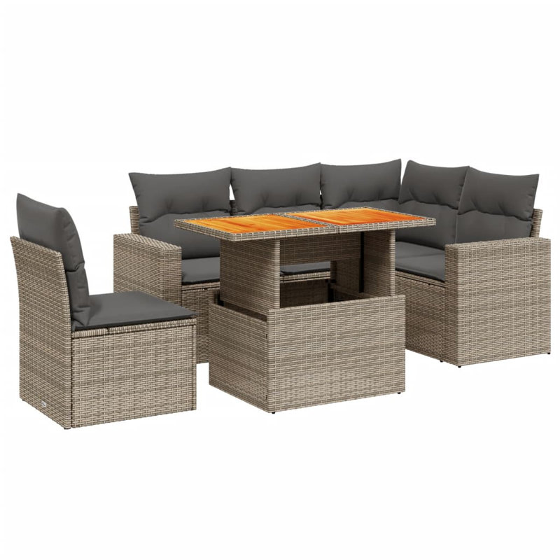 Ensemble de canapé de jardin Vidaxl