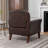Shalisia 32'' Wide Upholstered Genuine Leather Armchair -1044449474