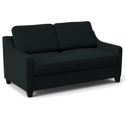 Clark 74" Square Arm Sofa Bed with Reversible Cushions