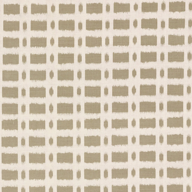 Tissu route Schumacher x Veere Grenney Townline, Brun