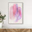 Pink Topaz Gradient Canvas Abstract Print by Oliver Gal, Black Frame, 10 x 15-64397236-203431289