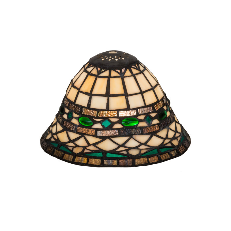 8" Wide Tiffany Roman Shade