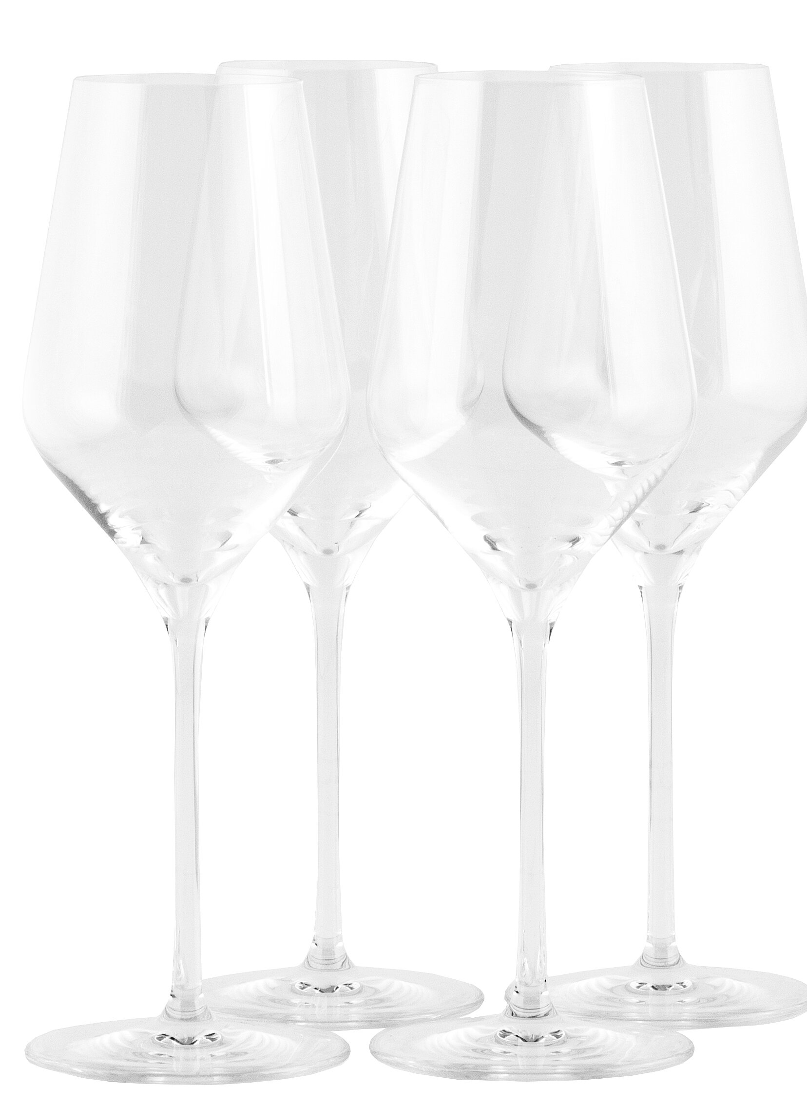 Everly Quinn Ayer 4 - Piece 19oz. Glass All Purpose Wine Glass Glassware Set  & Reviews