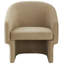 Fauteuil demi-tonneau rembourré Mia-178814529