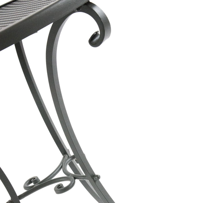 Aminu Round Metal Outdoor Bistro Table , 70cm cm W 70cm cm D