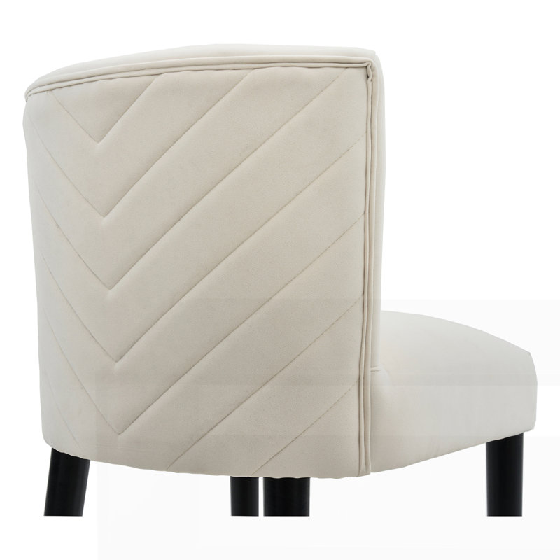 Tabouret moderne 27 po, Noir