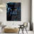 Black Panther Tempered Glass Art
