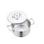 Casserole en acier inoxydable Korkmaz Astra2 haute performance avec couvercle, 15,85 pintes-122265987