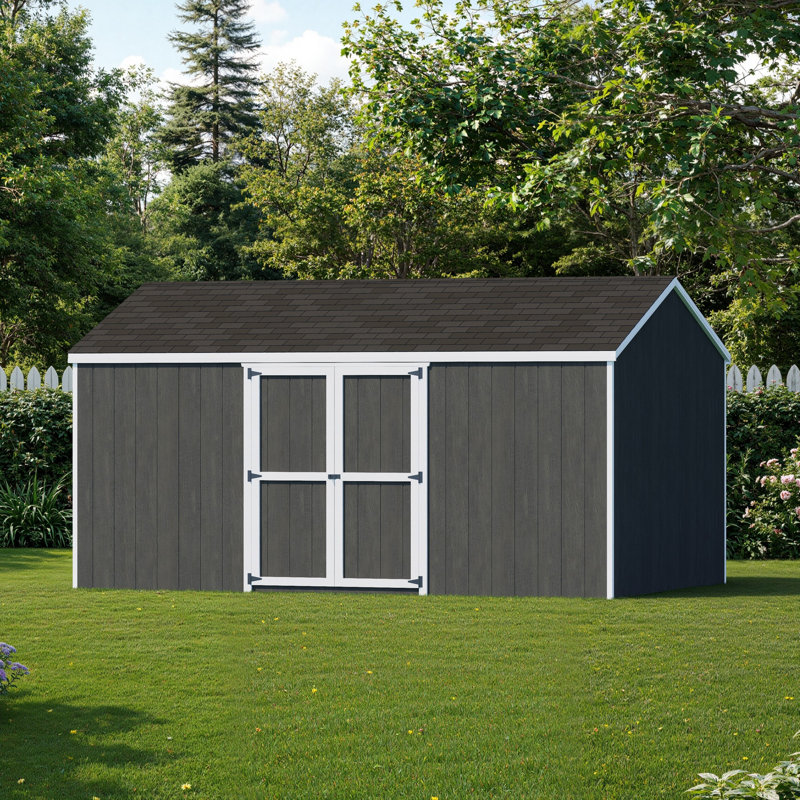 Value Gable Shed With Side Entry, 101.5'' H x 120'' W x 192'' D, No