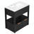 Skegness 30'' Single Bathroom Vanity with Ceramic Top-672739004-672739005