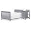 Lit de bébé et table à langer convertible 4-en-1 Kalani-62859264