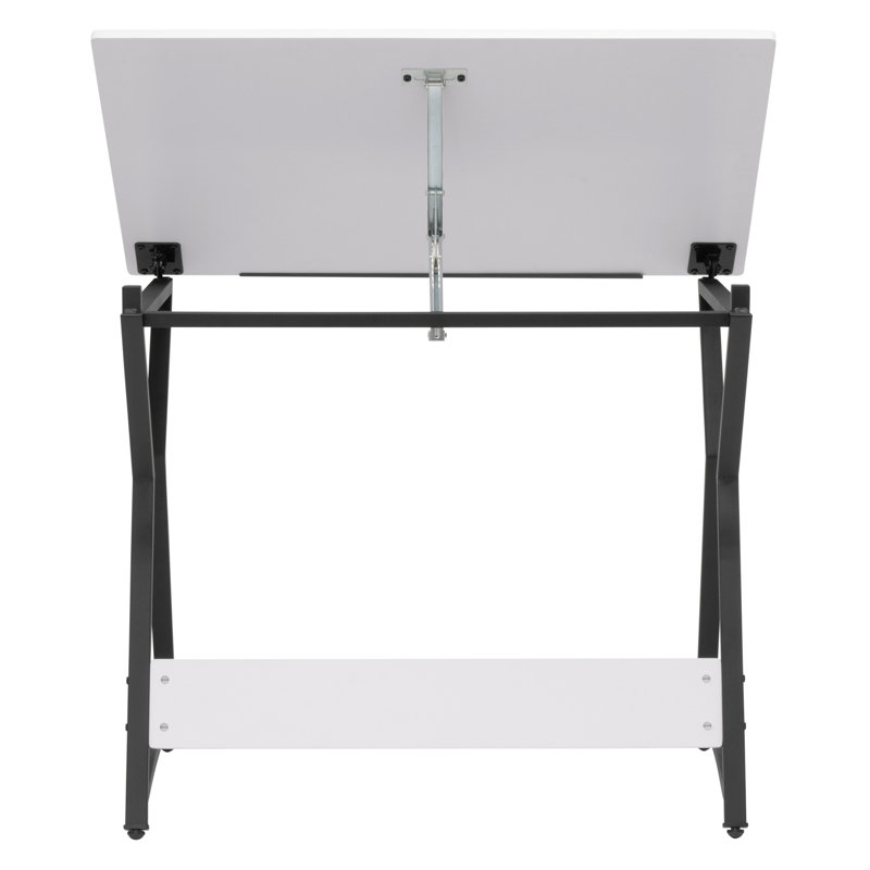 Hourglass Craft Table, Angle Adjustable Drafting Table