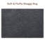 Aspire Homeware Charcoal Grey Shaggy Area Rug Soft Plush Indoor Carpet-1316818657