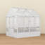 Serre en bois massif robuste - Polycarbonate bloc UV, toit ventilé, assemblage facile