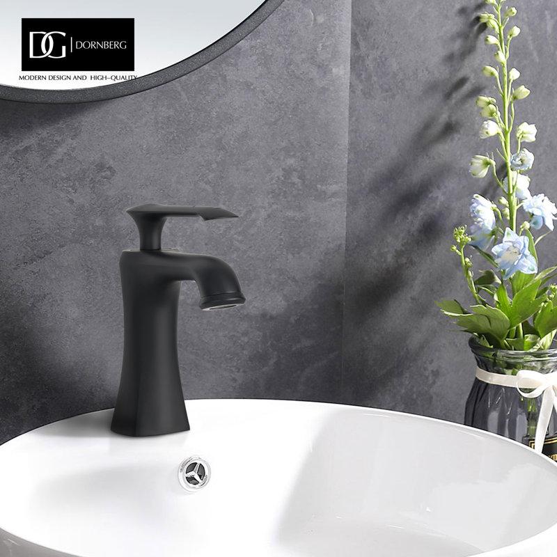 Robinet de salle de bain à un trou