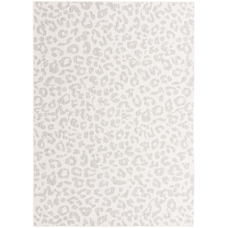 Animal Print Indoor / Outdoor Rug, Rectangle 5'3" x 7'10"