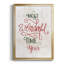 «Wonderful Time of The Year», reproduction encadrée de qualité supérieure - prête à être accrochée-88287245-88287240