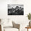 «Gastager - The Peaks Abstract Contemporary Landscape Nature», art mural