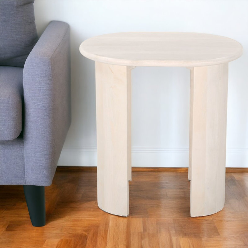 Solid Wood End Table