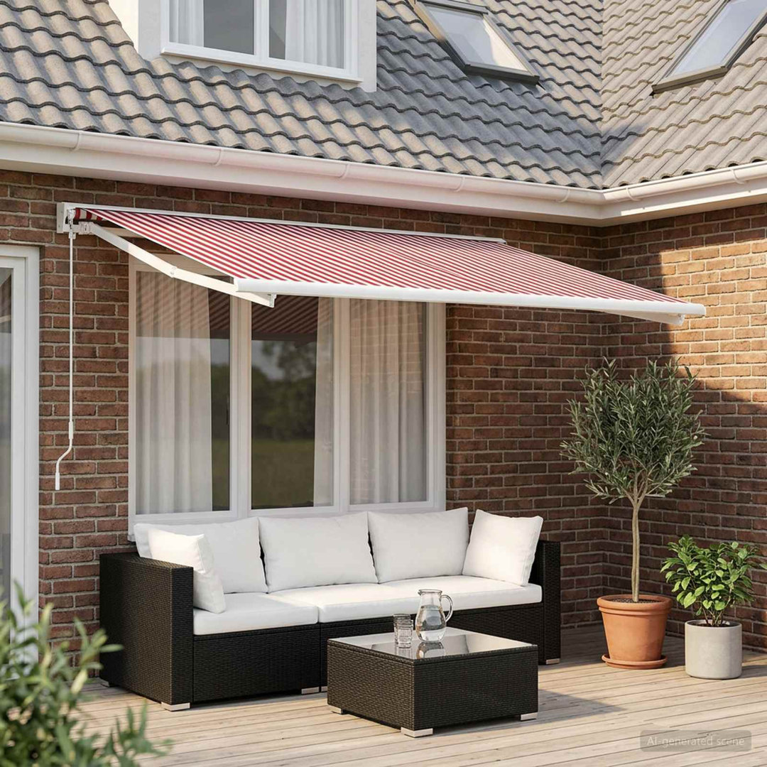 vidaXL Awning Replacement Fabric Polyester Shade Solution Outdoor Canopy Sun