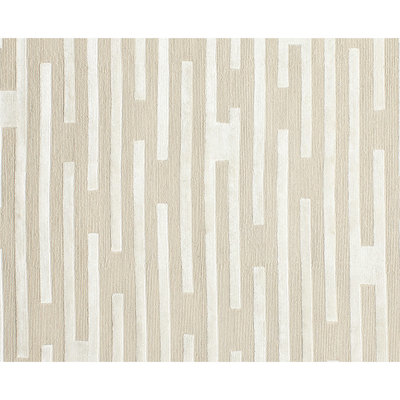 Striped Area Rug in Cream/Ivory