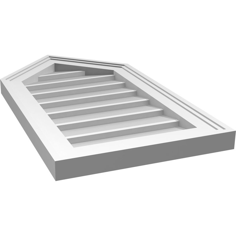 Ventilateur à pignon en uréthane non-fonctionnel Signature, H 26 po x l 14 po x P 1,5 po