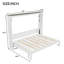 Lit escamotable double avec lumière DEL, sans sommier à ressorts-1431438546-1431438547