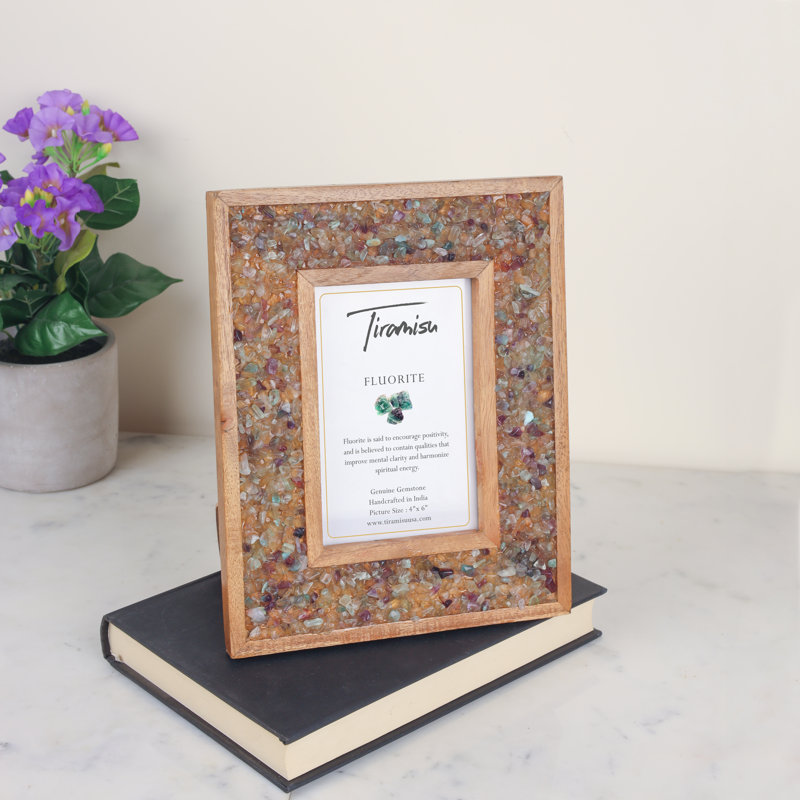 Cadre photo Tiramisu Serenity Fluorite, Vert/brun
