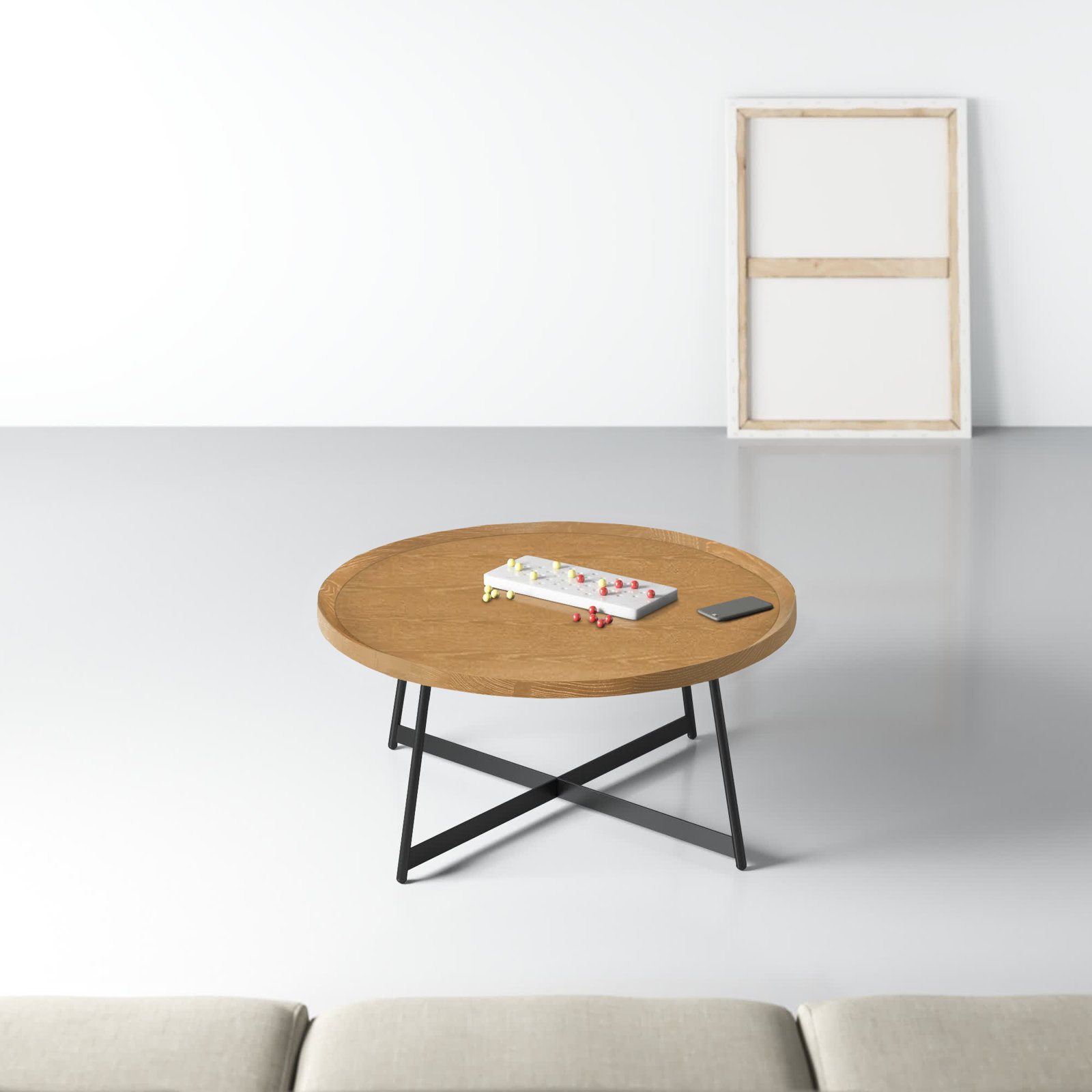 Xavier Coffee Table, Oak