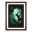 Gathered Green Plant Leaves - Framed Print-56742340-56742343