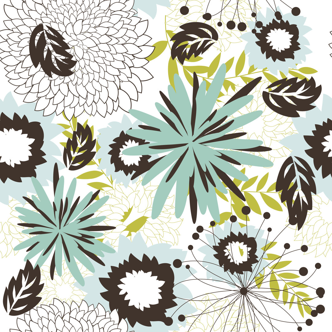 Stu Seamless Floral Pattern by Angel_1978 - Drucken