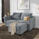 L Shaped Modular Reversible Sofa with Chaise Small Sectional