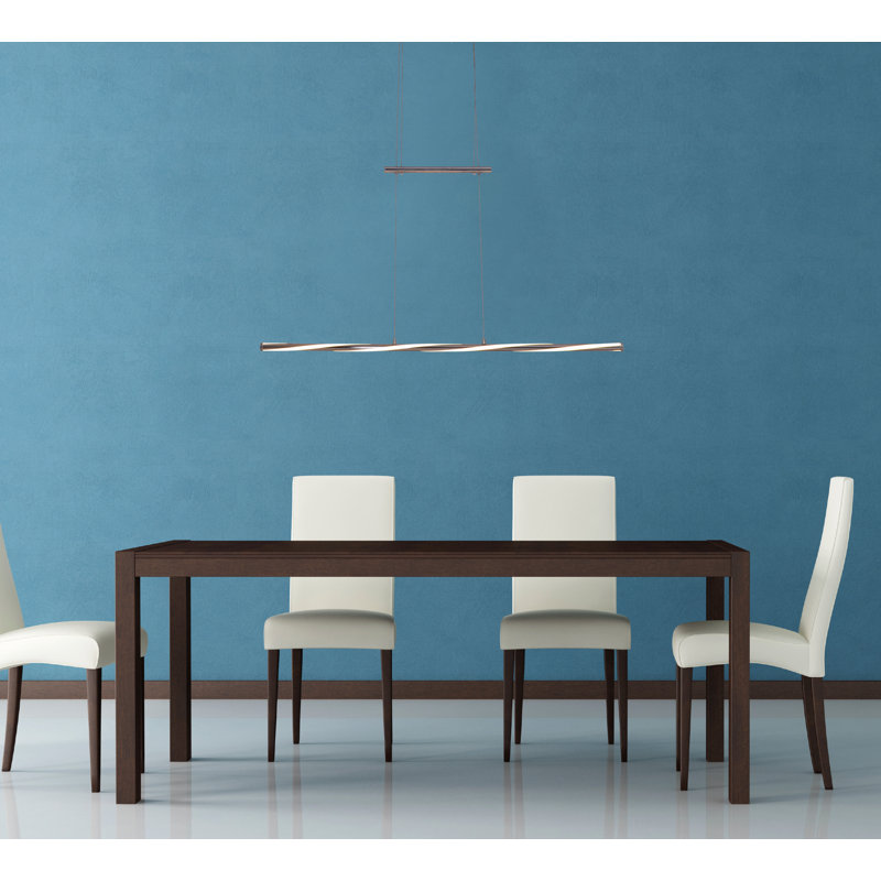 Magana 1 - Light Silver LED Kitchen Island Pendant