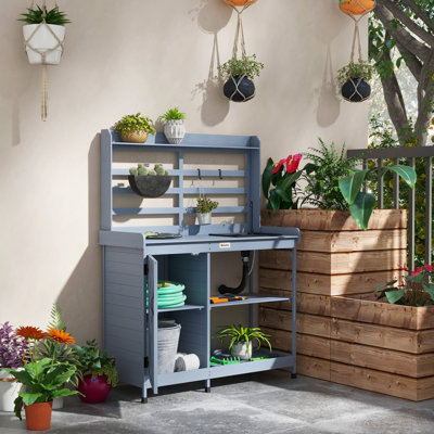 Banc de rempotage Outsunny