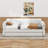 Queen Upholstered Platform Bed With Trundle-2024770510