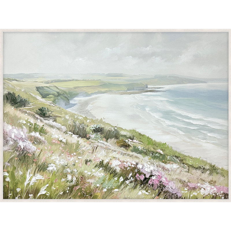 Art mural sur toile Blooming Cliff