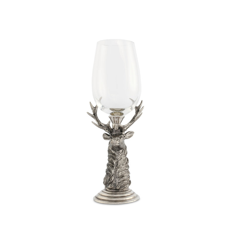 Lodge Handmade Wine Glass