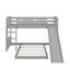 Lit mezzanine simple avec glissoire et échelle-1841651219