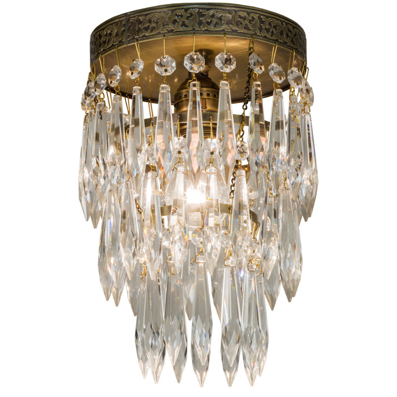 Plafonnier encastré à niveaux 6 po 1-light lustre
