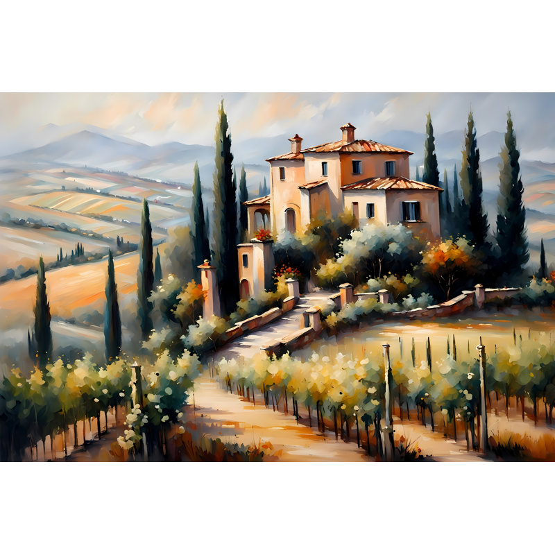 Murmures de la Toscane, H 20 po x l 30 po