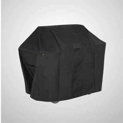 Modern Leisure Monterey 73 in. Grill Cover, 73"L x 25"W x 44.5"H, Black by Rebrilliant