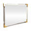 Miroir mural 35 "en acrylique Diocles