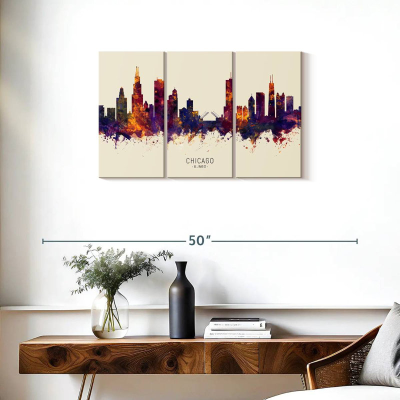 Sebbie Chicago, Illinois, horizon IV, H 20 po x l 33 po