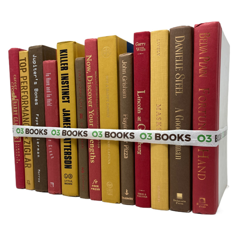 Livre décoratif fait à la main